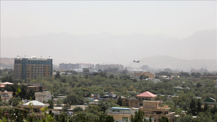 Kabil'deki ABD Büyükelçiliğinden personelin tahliyesi. Fotoğraf: AA